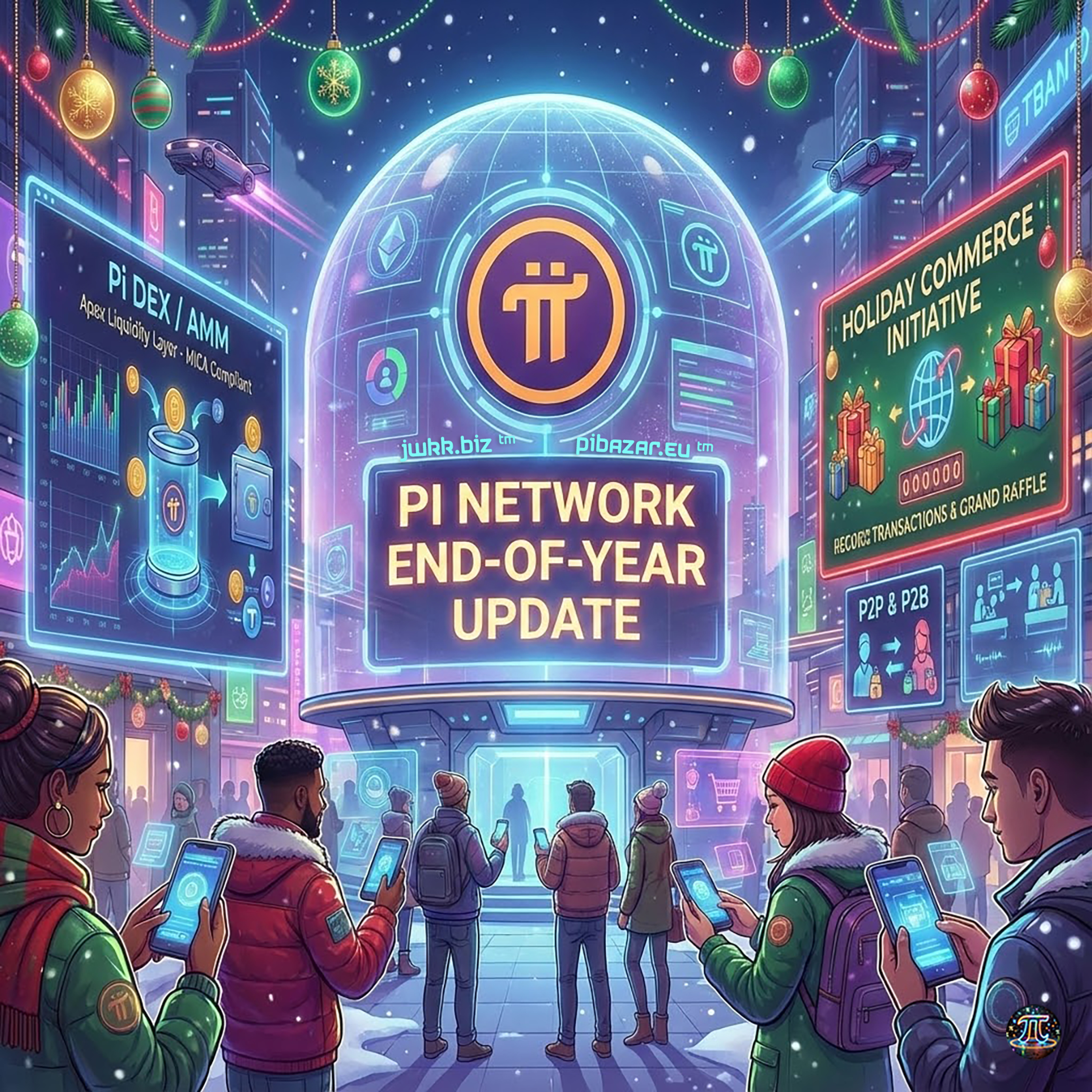 AKTUALIZACE KONCE ROKU PI NETWORK: Finanční motor se rozjíždí, vánoční  obchod láme rekordy - Pi Bazar - Pi Network™ [CZ] | Seznam Podcasty